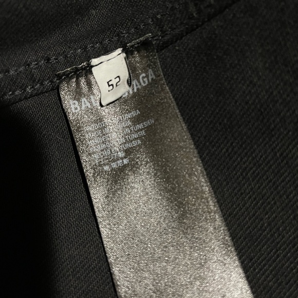 Balenciaga Crew Denim Jacket (XL)New without tags & Certificate of Authenticity - Picture 6 of 8